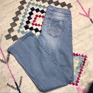 Silver Jeans Alex Bootcut in size 28/33